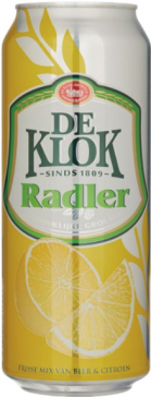 De Klok Radler blik van 0,50 liter